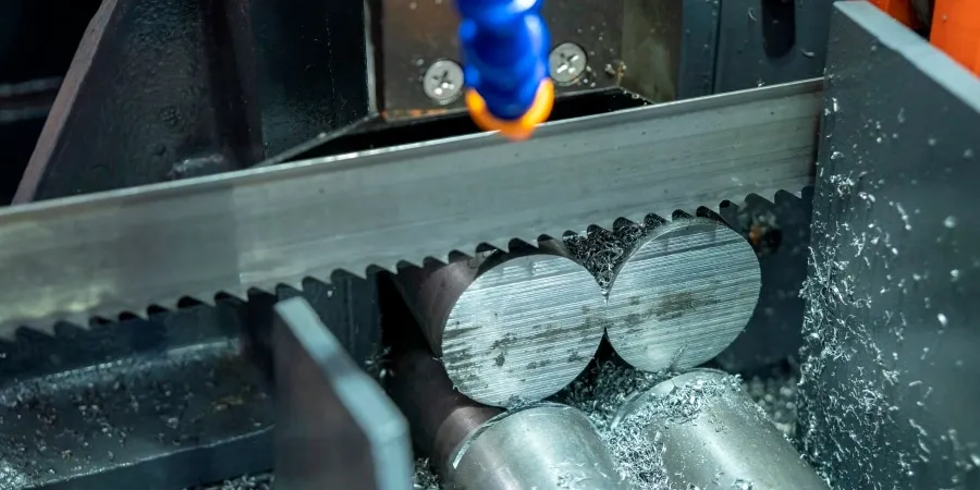 Ленточно-пильная резка