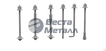 Фундаментный болт 1.1 30х2000 Фундаментный болт 1.1 30х2000