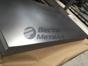 Лист нержавеющий холоднокатаный 1.5х1000х2000 AISI 316Ti матовый