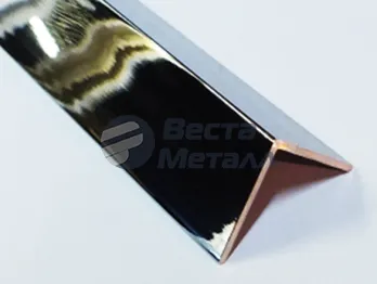 Уголок зеркальный нержавеющий 30х30х1.5 AISI 304 (08Х18Н10) Уголок зеркальный нержавеющий 30х30х1.5 AISI 304 (08Х18Н10)