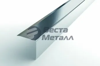 Уголок матовый нержавеющий 350х350х2 Уголок матовый нержавеющий 350х350х2