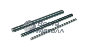 Шпилька резьбовая DIN 975 8.8 оцинкованная 12x1000 Шпилька резьбовая DIN 975 8.8 оцинкованная 12x1000