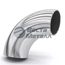 Отвод нержавеющий 88,9х4 AISI 304