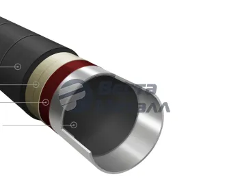 Труба УС-3 трехслойная стальная электросварная d89х4