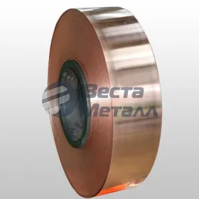 Биметаллическая лента 46Н 0.4х100 мм Биметаллическая лента 46Н 0.4х100 мм