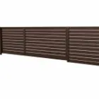 Калитки и ворота ограждений-жалюзи