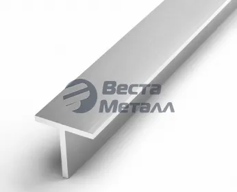 Алюминиевый тавр 30х20х1.5 (2.0м) серебро
